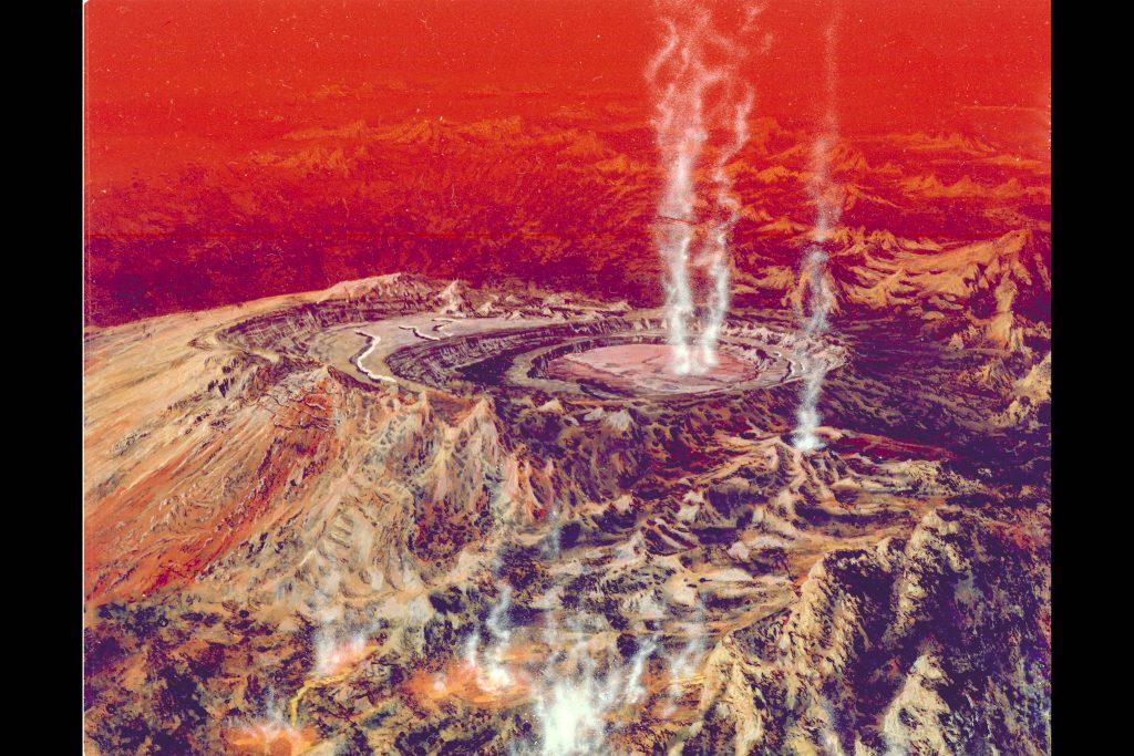 Venus Blows Off Some Steam