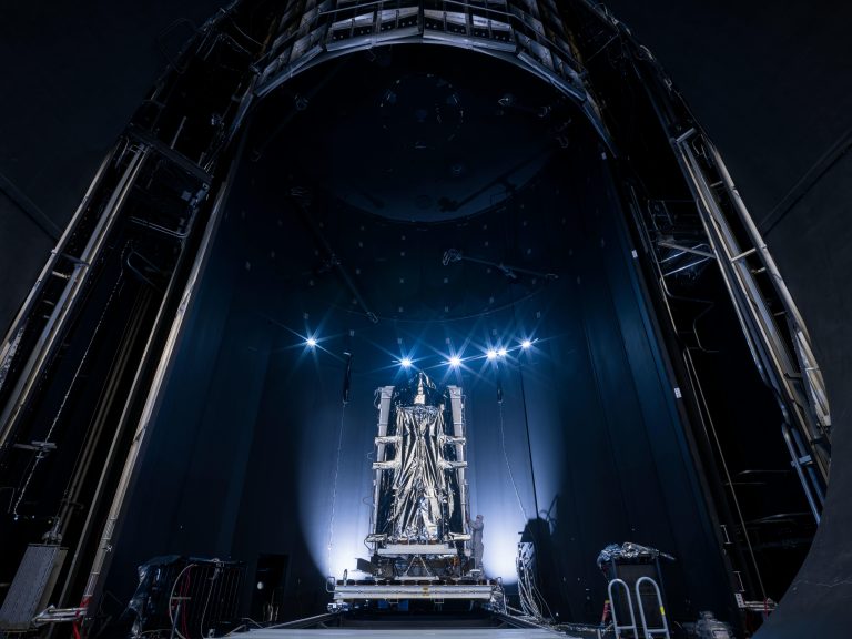 NEO Surveyor Instrument Enclosure Inside Historic Chamber A