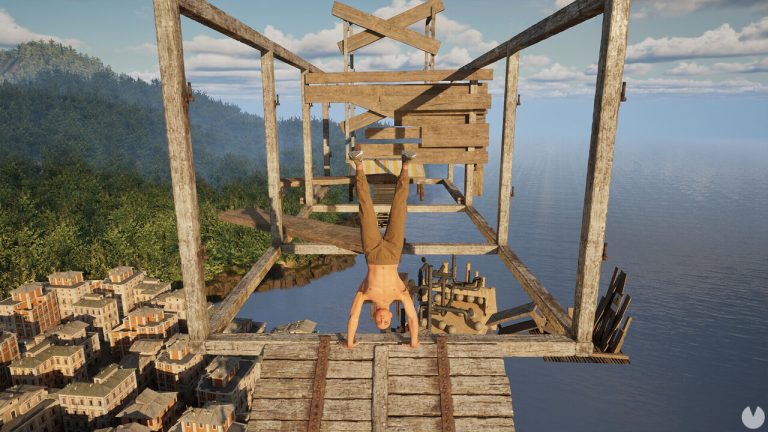 En este exigente plataformas tienes que caminar con las manos y ya puedes probarlo gratis en Steam