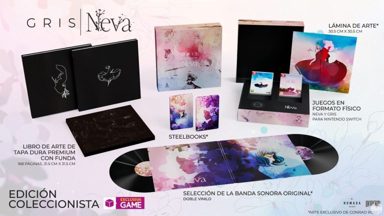 Ya puedes reservar GRIS - Neva Edición Coleccionista de forma exclusiva en GAME