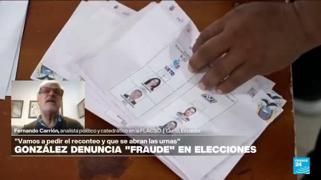 Fernando Carrión: "Luisa González no ha sabido procesar la derrota"