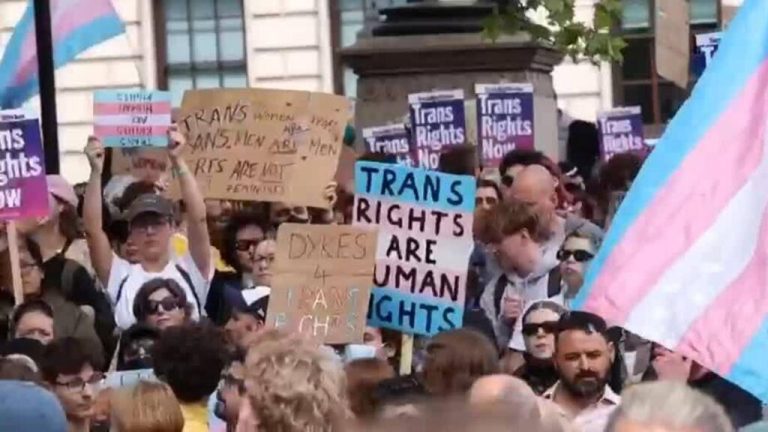 La lucha por los derechos y la igualdad de las personas transgénero se toma las calles de Londres