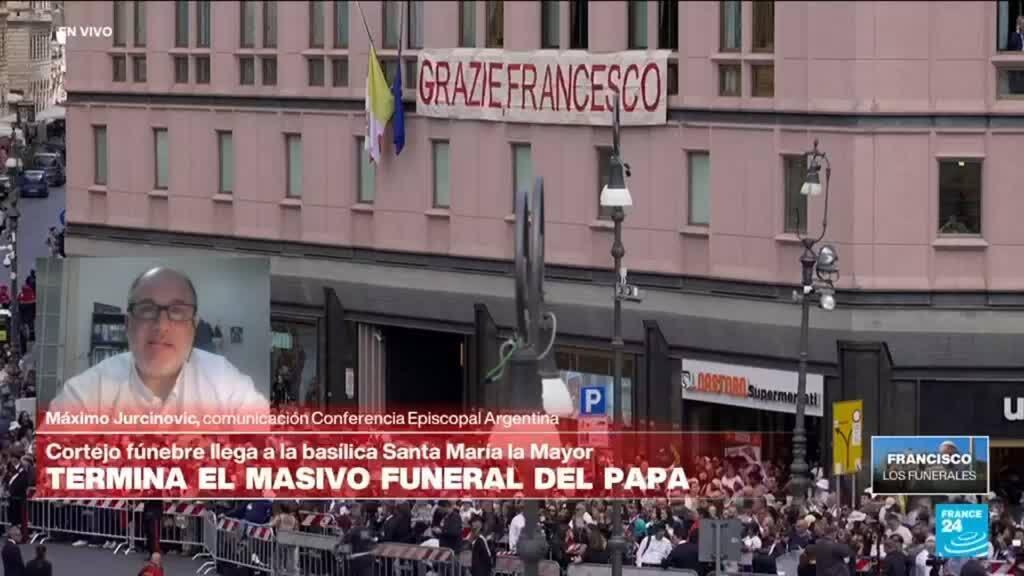 Máximo Jurcinovic: Argentina despide al papa con gran dolor y esperanza