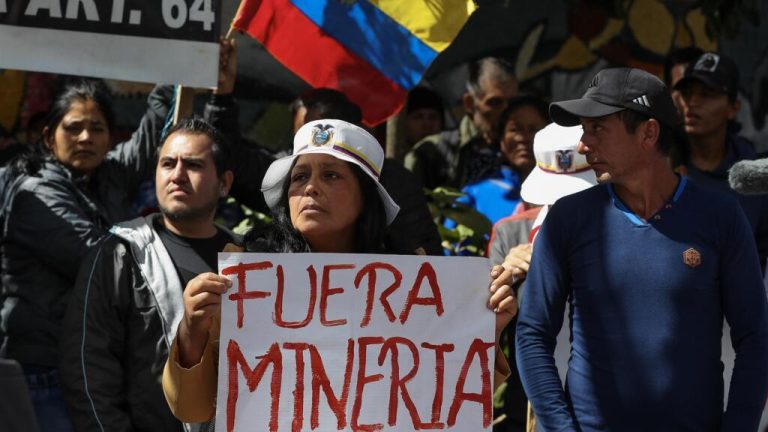 "Gane quien gane en Ecuador, no habrá garantías contra el extractivismo"