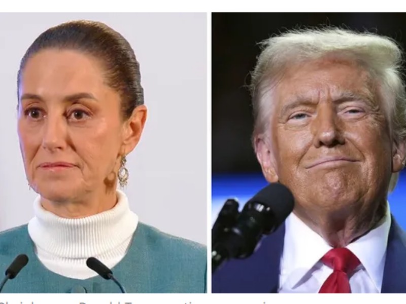 Trump y Sheinbaum sostienen nueva conversación telefónica