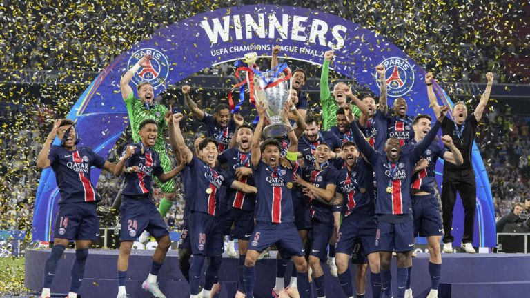 PSG se consagra en la Champions con goleada sobre un Inter impotente