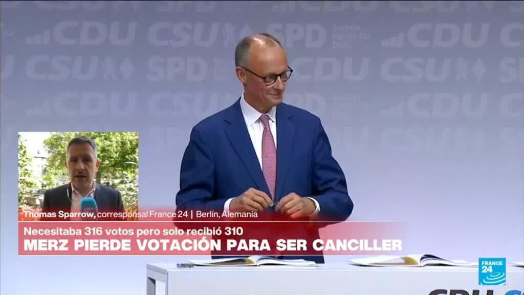 Informe desde Berlín: derrota histórica para Merz en elección de nuevo canciller