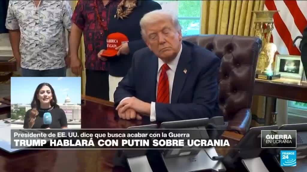 Informe desde Washington: Trump anunció que hablará con Putin sobre cese el fuego en Ucrania