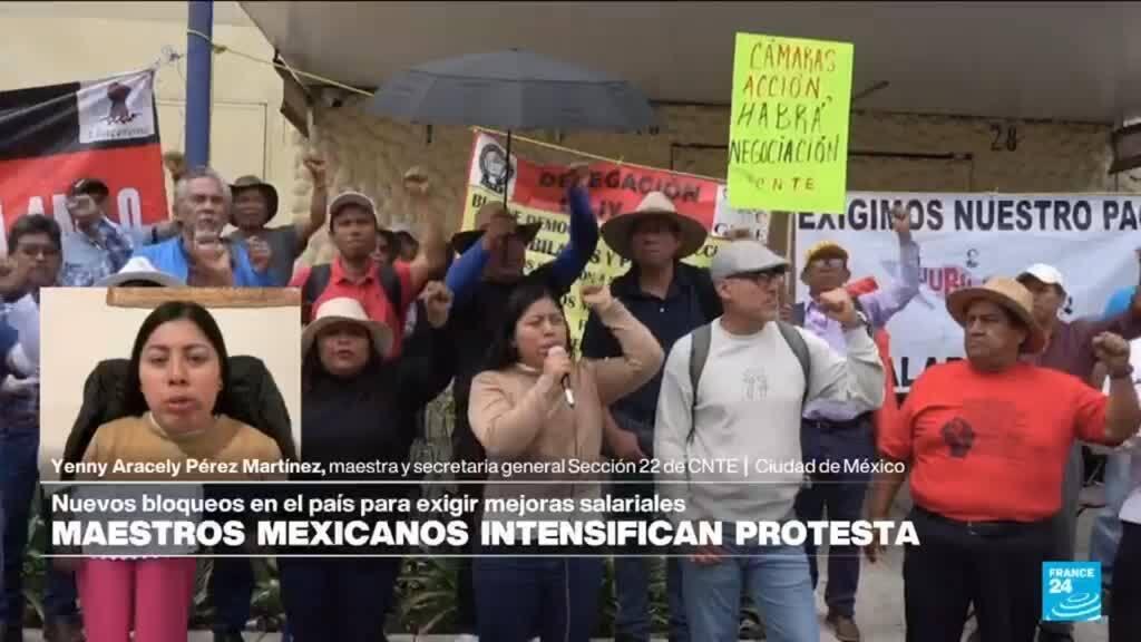 Yenny Aracely Pérez: "Aumento salarial y reforma educativa en México están quedando de lado"