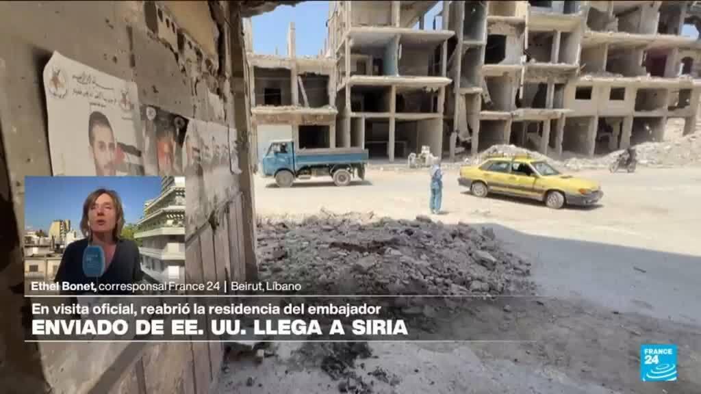 Primera visita oficial de un funcionario estadounidense a Siria tras la caída de Al-Assad