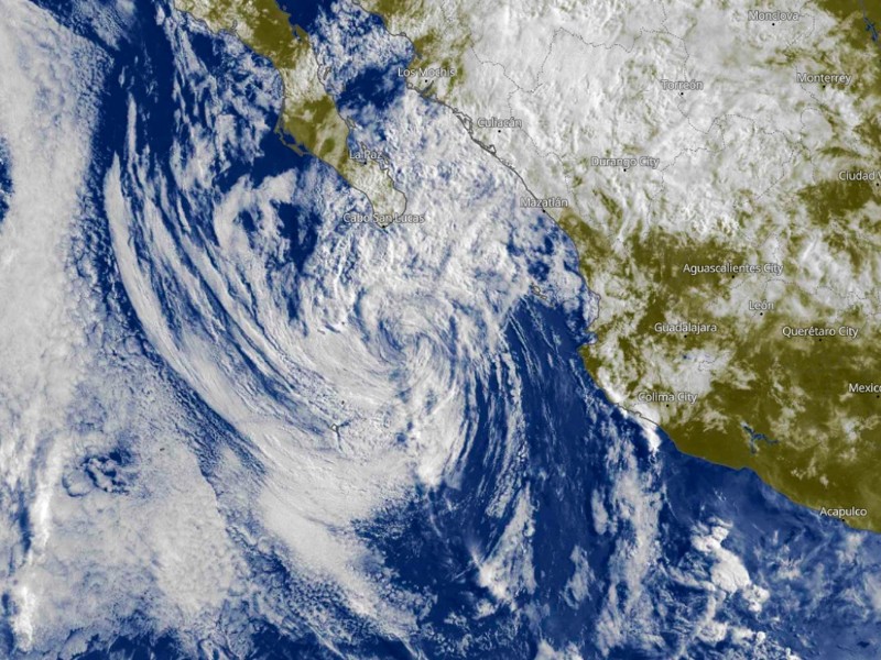"Alvin" amenaza con fuertes lluvias en el norte de México