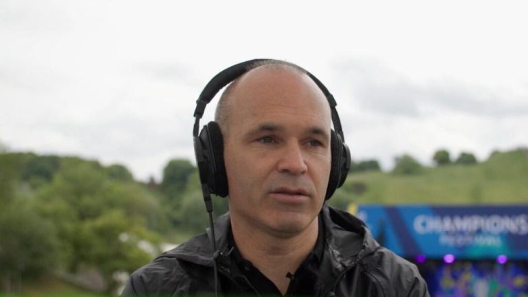 "Son dos equipazos": Andrés Iniesta en France 24 sobre la final de la Champions entre PSG e Inter