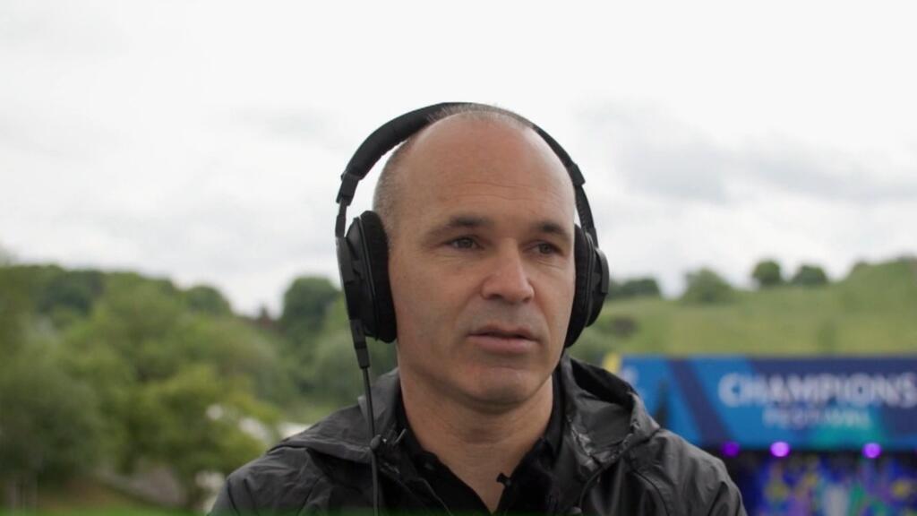 "Son dos equipazos": Andrés Iniesta en France 24 sobre la final de la Champions entre PSG e Inter