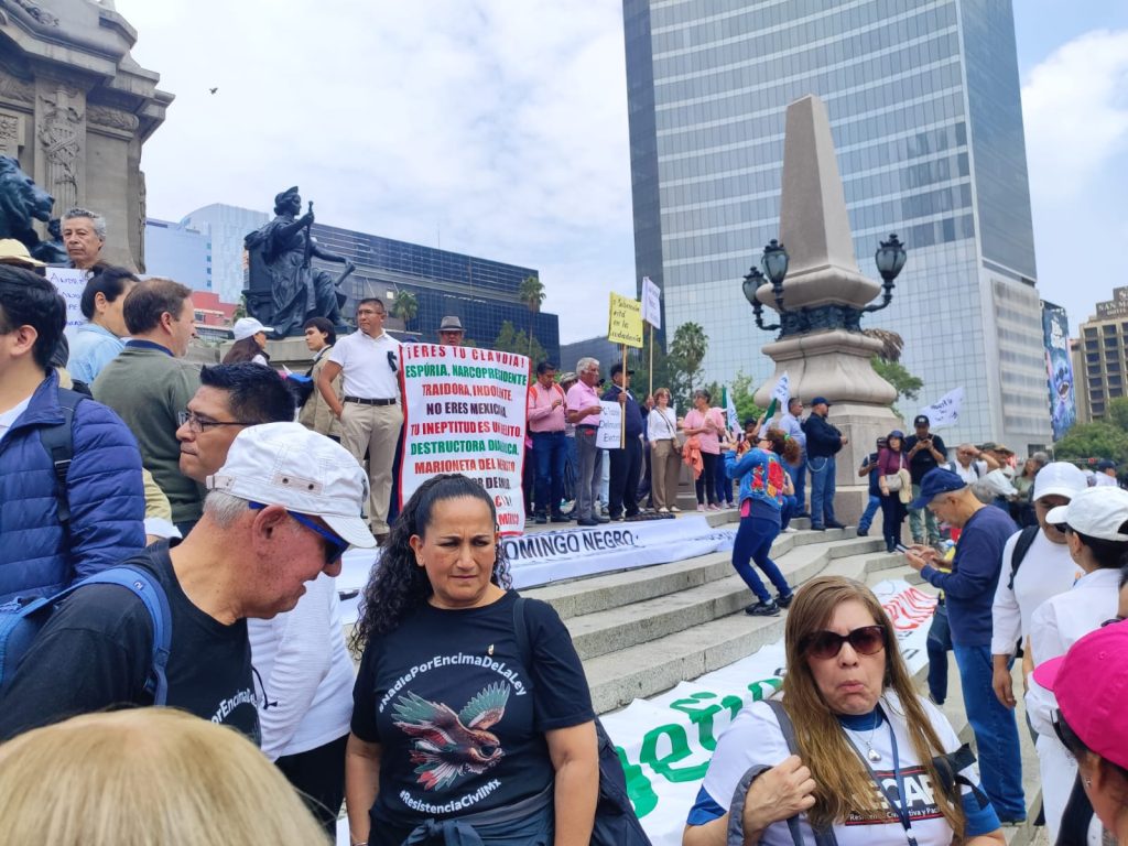Ciudadanos marchan contra elecciÃ³n judicial en CDMX