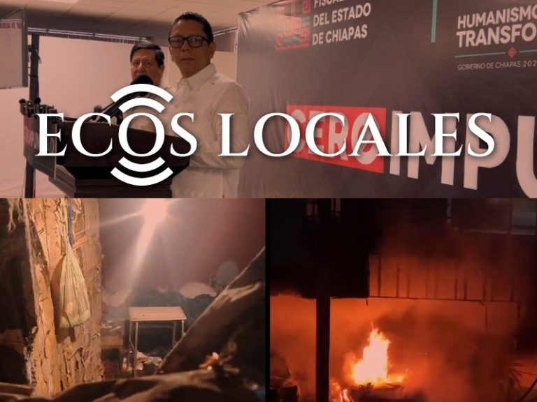 Ecos Locales: Vehículo incendiado, Comercios disminuyen, Narcobloqueo, Adulto mayor abandonado