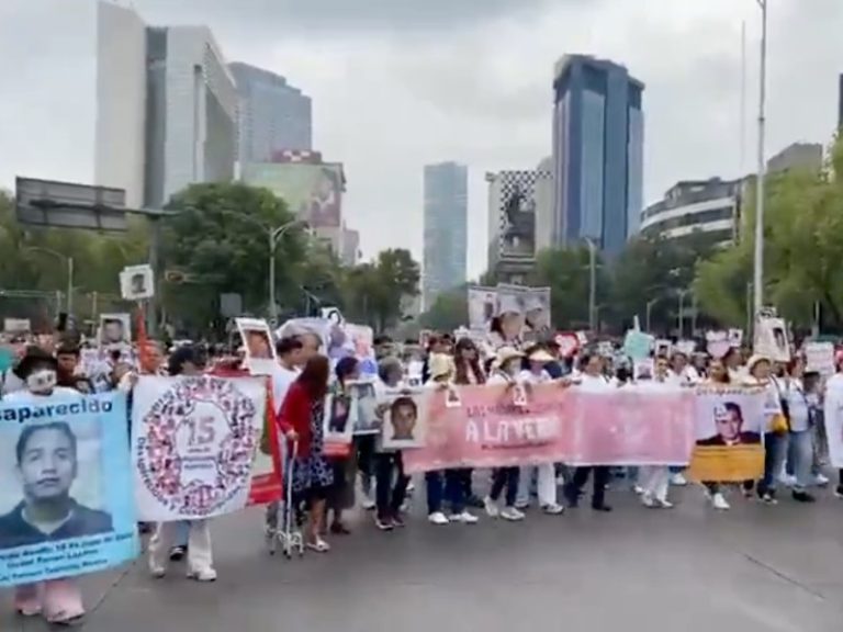 Madres de desaparecidos marchan para denunciar indiferencia de autoridades