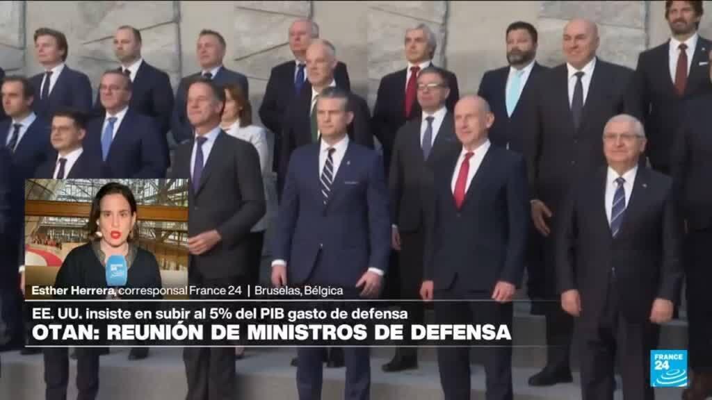 Informe desde Bruselas: ministros de Defensa de la OTAN aprueban programa de rearme