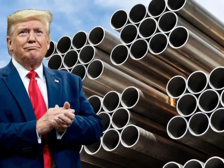 Trump eleva al 50% aranceles al acero y aluminio