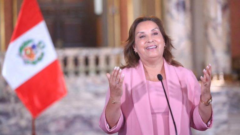 "Dina Boluarte sigue firme al mando" de Perú, asegura su ministro de Educación