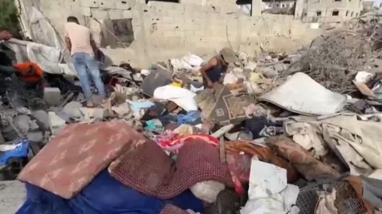 Continuarán bombardeos en Gaza mientras Trump y Netanyahu evalúan posible cese el fuego